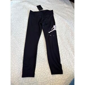 Kids Jordan Jumpman Black Athletic lightweight Leggings Size Medium (10/12) #721